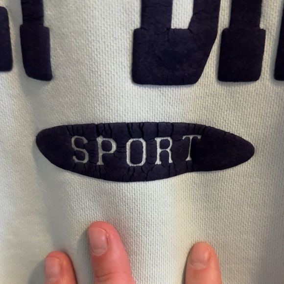 Daily Drills Oversized Sport Crew - Lake Day with Navy - Picture 2 of 7